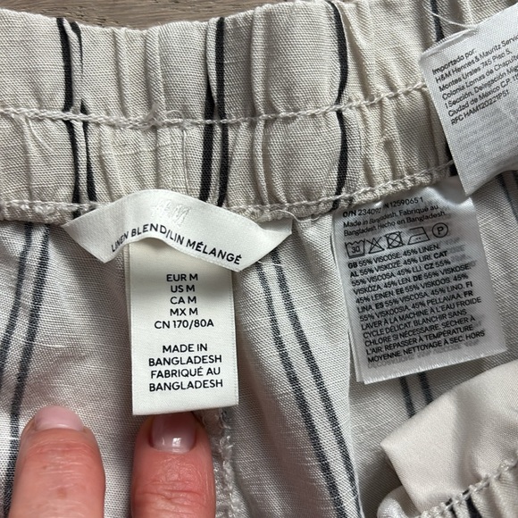 Linen blend pants - Picture 2 of 4